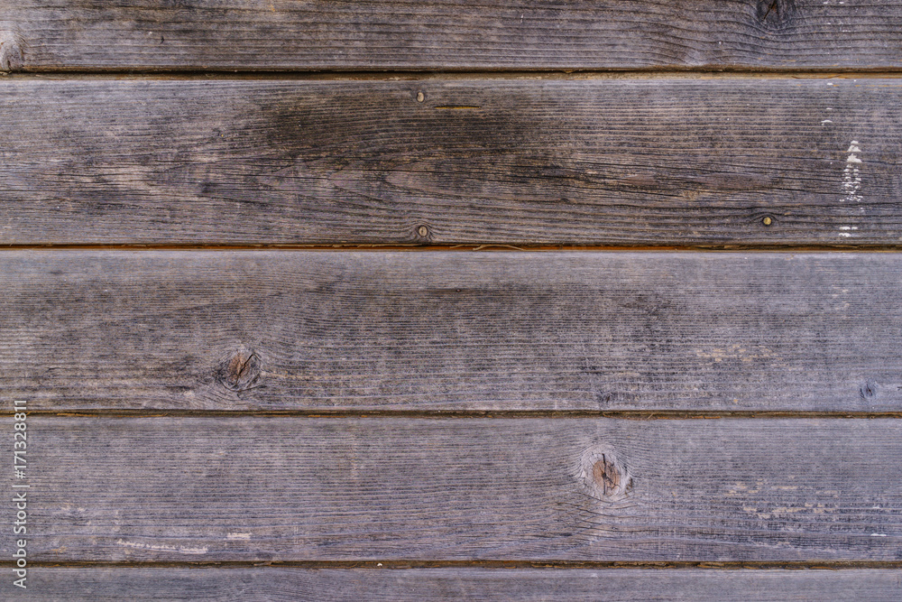 Wall mural Old rustic natural wooden texture wall texture as background