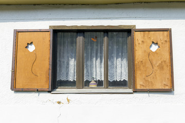 Obraz na płótnie Canvas Village house in Holloko