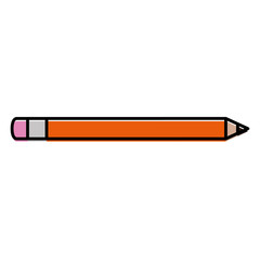 pencil school isolated icon vector illustration design
