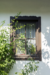 Window in a village house