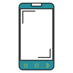 smartphone device isolated icon vector illustration design