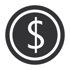 coin money isolated icon vector illustration design