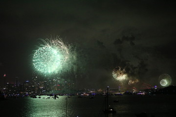 Sydney New Years Eve Fireworks in Australia
