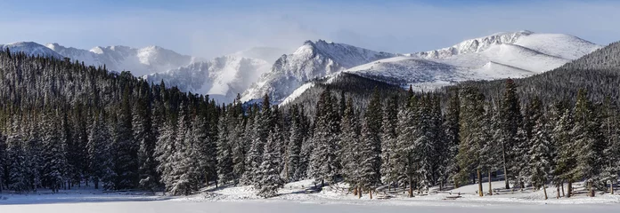 Foto op Canvas Echo Lake Winter - Colorado © Bernie Duhamel