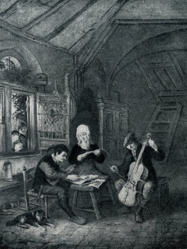 Rural Musicians (Adriaen Van Ostade, 1645)