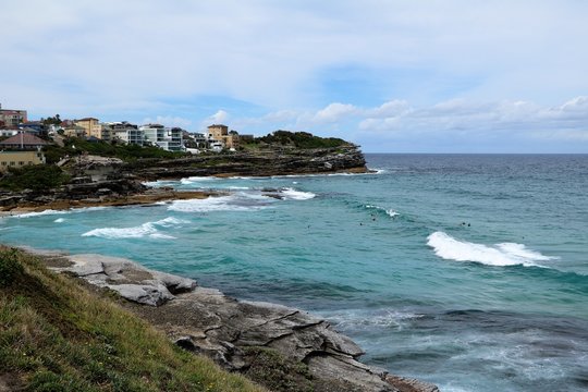 Bondi Beach Coastal Walk to Bronte Beach in Sydney, New South Wales Australia