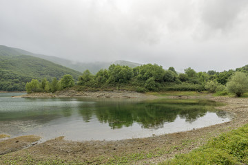 The Lake of Eugi in Navarra, Spain