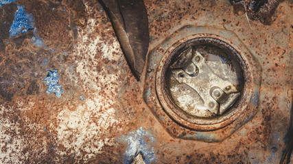 Rust Oil Tank