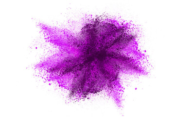 Abstract background of powder explosion