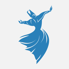 dervish. Vector illustration
