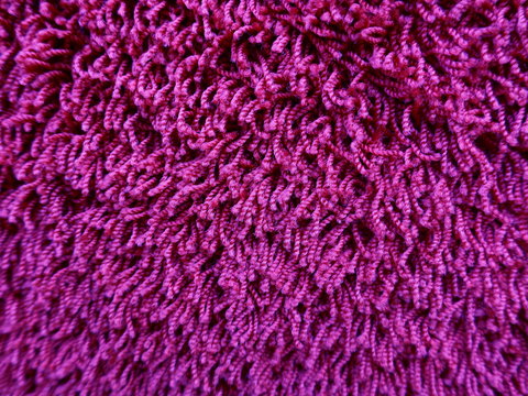 Violette,flauschige Woll-Textur, Hintergrund, Detail