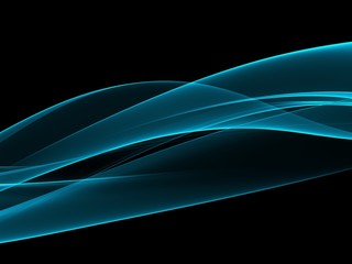      Abstract blue color wave design element 