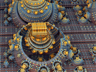 Fototapeta premium Quantencomputer