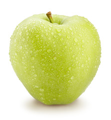 green apple path isolated