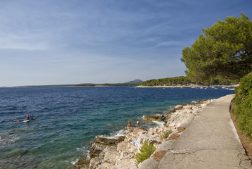 Coast of Mali Losinj, Croatia