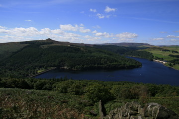 bamfort wood, walking around Lady Bower, Peak District, UK