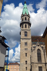 Fototapeta na wymiar Stadtkirche Meiningen