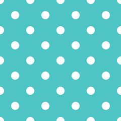 Polka dot blue pattern