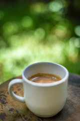 Coffee in morning time