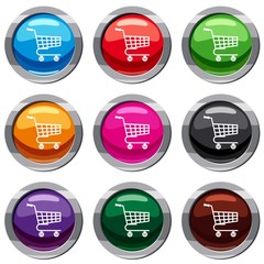Shopping cart set 9 collection