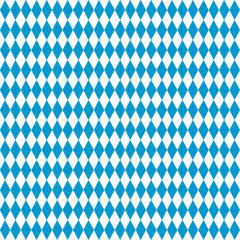 eps 10 vector geometric background with blue rhombus. Octoberfest beer festival background. Famous world entertaining event. Abstract seamless pattern. Graphic clip art illustration for web, print