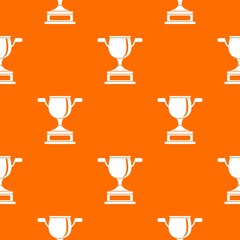 Gold cup pattern seamless