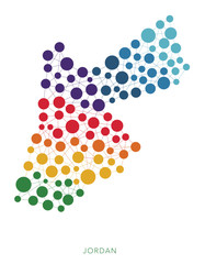 dotted texture Jordan vector background