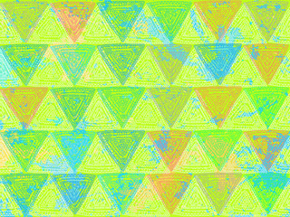 Background triangles abstract ethnic trendy summer colors 3