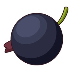 Currant icon, cartoon style