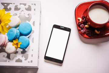 Cookies with cell phone