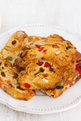 dry portuguese fruit cake bolo rei