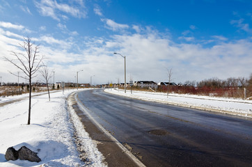 Obraz premium small town