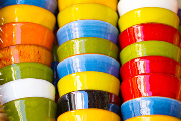 Colorful Ceramic glass is suitable for a background image.