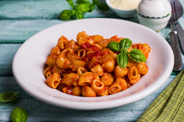 Pasta with vegetables