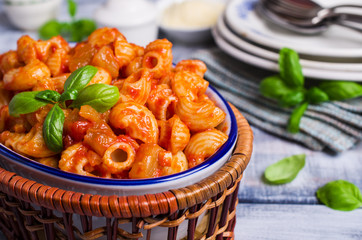 Pasta with vegetables