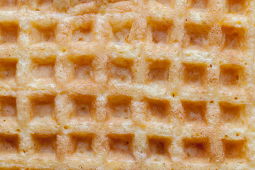 abstract texture of waffle