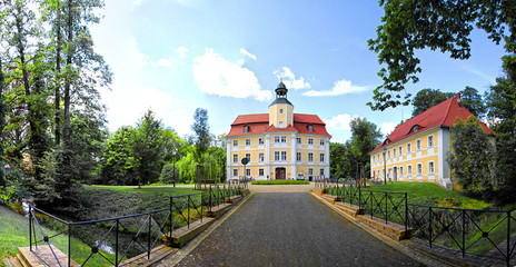 Fototapeta na wymiar Stadtschloss in Vetschau