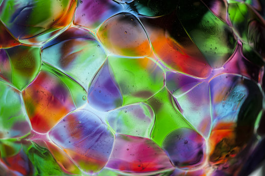 Multi Colored Blown Glass