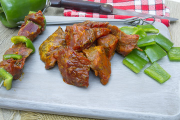 boeuf marinées