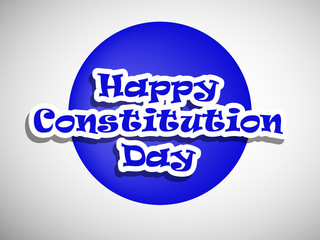 illustration of elements of USA Constitution Day background