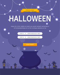 Halloween Day Event Page