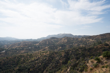 Fototapeta na wymiar Hollywood Hills