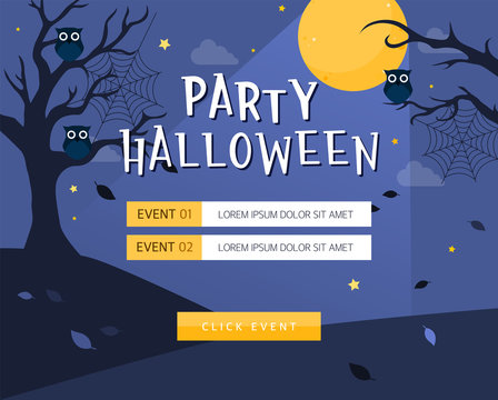 Halloween Day Event Page