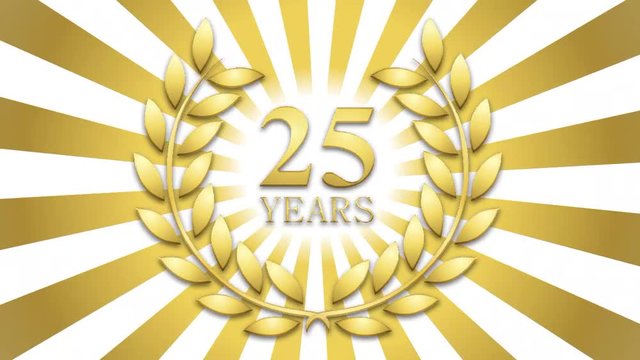 Video. Laurel. Gold. 25 years