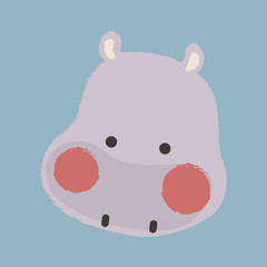 Illustration drawing style set of wildlife