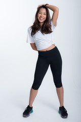 Fototapeta premium sport girl