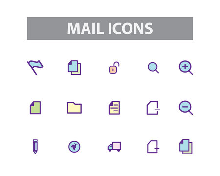 Mail Vector Icons