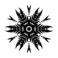 Flower Mandala Vector Illustration