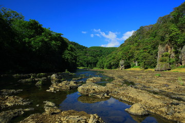 花巻市　平良木の立岩