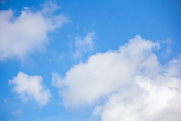Blue sky and clouds